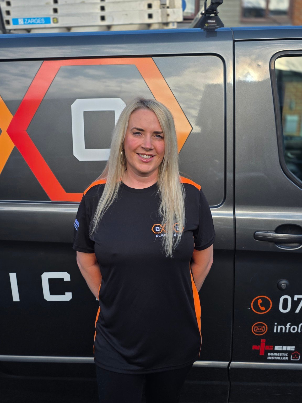 Rosanna O'Brien of BRO Electrical Leeds Ltd