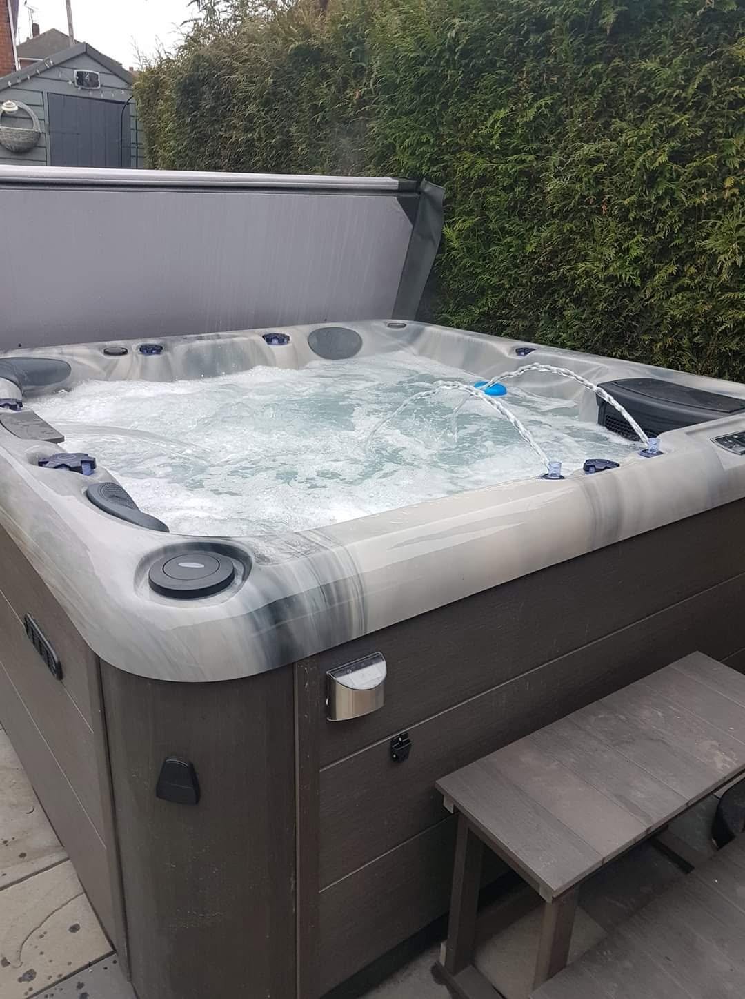 Genuine BRO Electrical project supplying an outdoor hot tub installation, Leeds