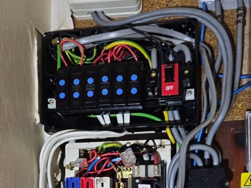 Home consumer unit upgrade - old unit removed by bro electrical leeds