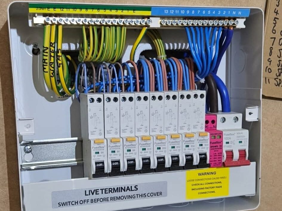 fuseboard upgrade leeds